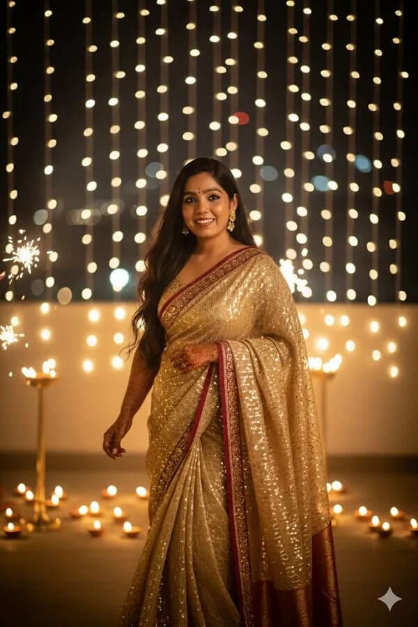 Golden Glow of Diwali