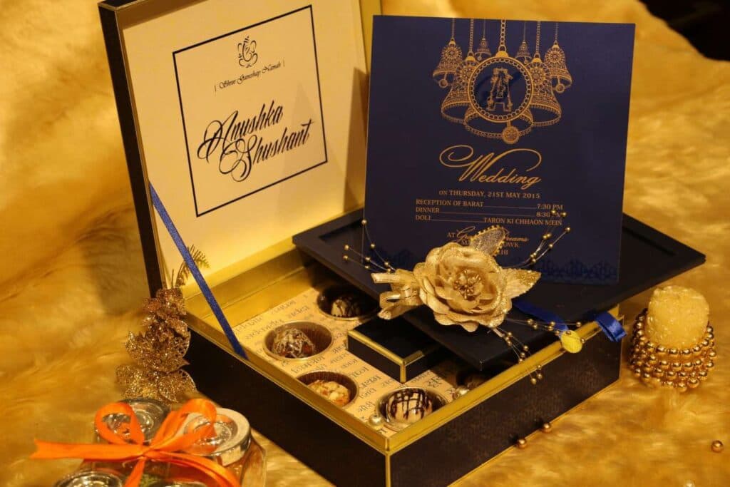 Luxury Velvet Wedding Box